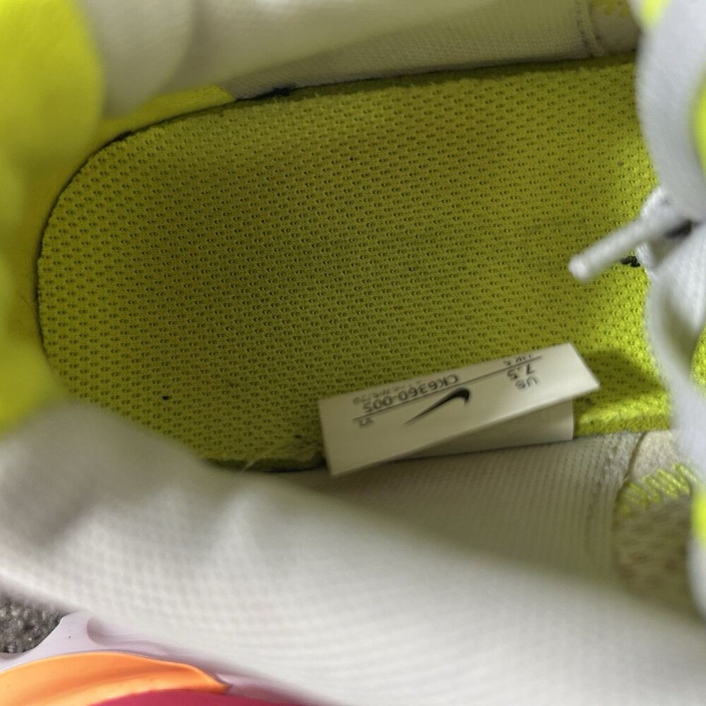Nike Renew Run CK6360-005 Women’s Size 7.5 White Athletic Running Shoes Used - Picture 11 of 12